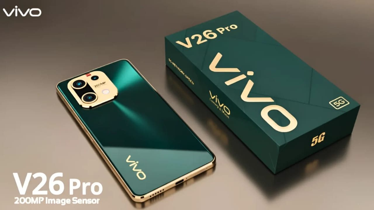 Vivo V26 Pro 5G – 200MP DSLR Camera, Dimensity 9200+ Flagship Chip, 7800mAh Battery & 100W Fast Charging at ₹10,990!